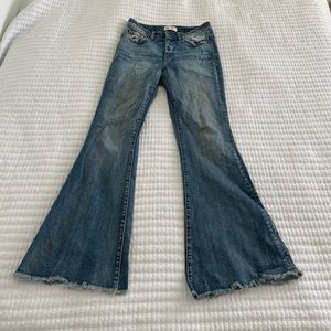 BKE Billie Slim Fit High Rise Flare Jeans - size 29